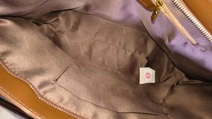 🆕Stylish Brown Tote Bag with Bear Charm