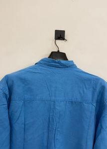 Men's Blue Zara Button-Down Shirt