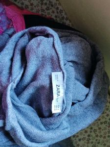 Grey Hoodie with Sparkly Drawstrings