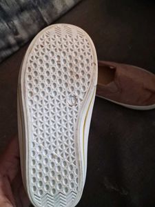 Comfortable slightly dstressed.tan Slip-On Shoes