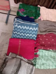 9 Piece Dupattas combo