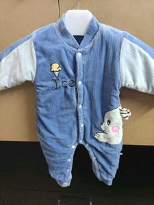 Cute 'Ice' Blue Baby Onesie