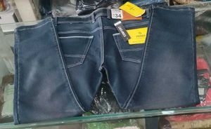 Dark Blue Denim Jeans