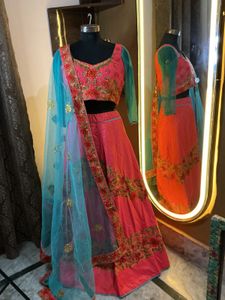 Stunning Embroidered Lehenga Choli