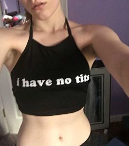 Graphic Crop Top