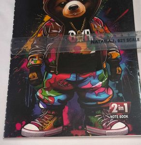 Cool Bear Design Notebook 4