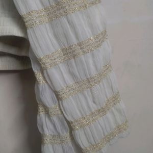 Designer Leggings With Golden Detailing