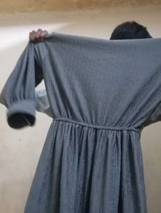 Pleated Midi Dress