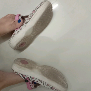 Pink Leopard Print Crocs - Size [Size]