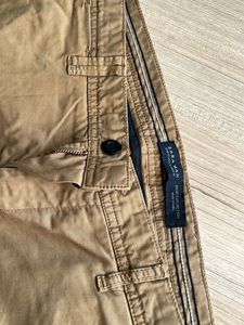 Zara Men's Khaki Chinos