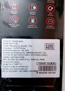 Brand New Power Bank.....grab It Before Its Too La