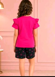 Set Half Shirts For Girls