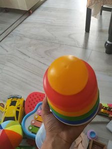 Colorful Stacking Rings Toy