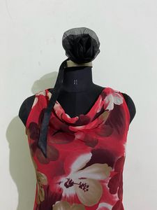 Trendy Cowl Neck Dress