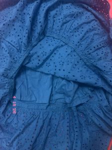 Blue Eyelet Sundress