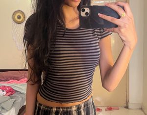 Brandy Melville Ashlyn Striped Top