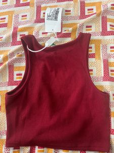 Ribbed Crop Tank Top