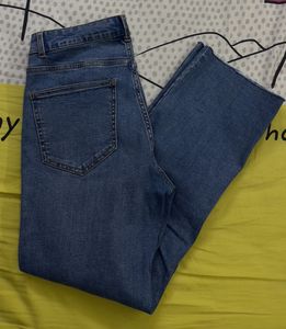 Only Straight Fit Blue Denims