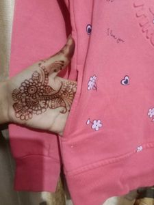 Floral Embroidered Crewneck Sweatshirt