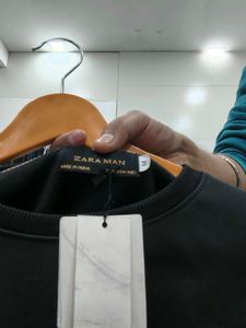 Classic Black Crewneck Sweatshirt