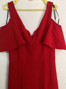 Elegant Red Gown