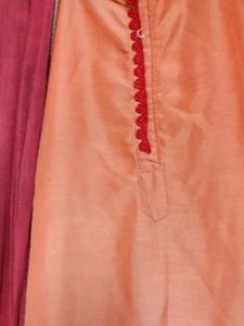beautiful red salwar