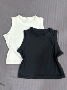 Black & White Tank Tops