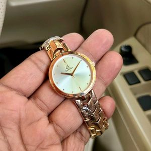 Calvin Klein Rose Gold  LADIES WATCH STORE quality