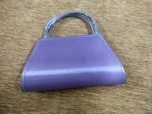 Elegant Purple Clutch Bag
