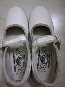 White Mary Jane School Shoes