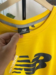 New Balance Yellow T-Shirt