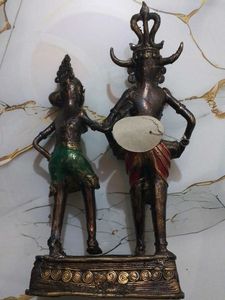Vintage Tribal Couple Showpiece