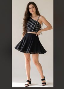 Elegant Polka Dot Co-Ord Set