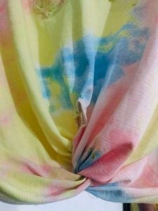Tie-Dye Twisted T-Shirt