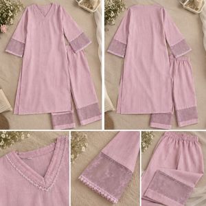 preetiest pink organza kurta plazzo 💗