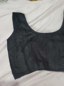 Classic Black Sleeveless Blouse