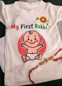 Special Combo Of Rakhis & Printed 👕 T Shirt