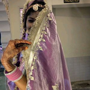 32 kali full gher rajputi poshak fendi silk Diwali