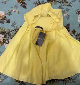 Chic Yellow Sundress