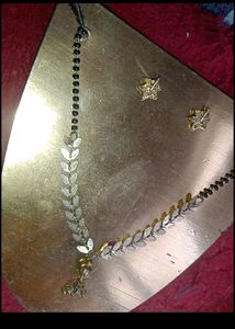 Combo Of Mangalsutra With Earring Set