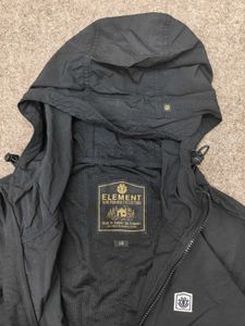 Men's Black Hooded Jacket
