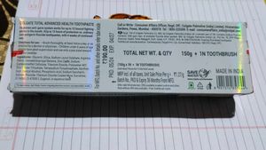 Colgate Total 12 Toothpaste with Toothbrush