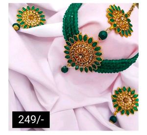 FINAL PRICE Choker Earring Mangtika set
