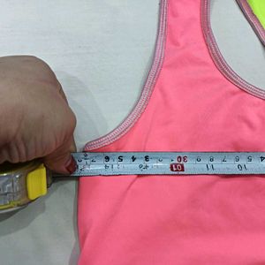 Vibrant 🥰Pink Sports Bra