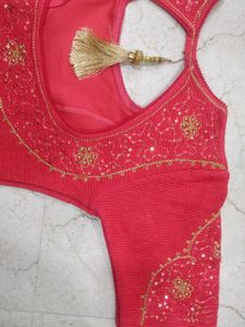 Designer Golden Embroidery New Fancy Stretchable
