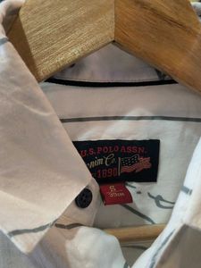 US Polo Assn. White Shirt small size