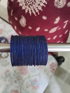 Sparkling Royal Blue Bangles(glass)