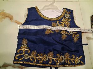 Elegant Girls Navy Blue Lehenga Choli