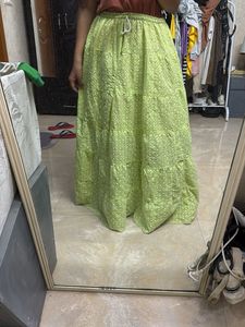 Flowy Tiered Maxi Skirt