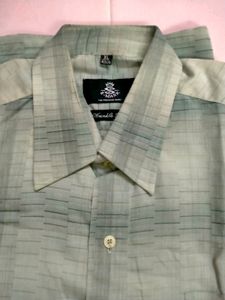 S-Mark premium Formal Grey Shirt
